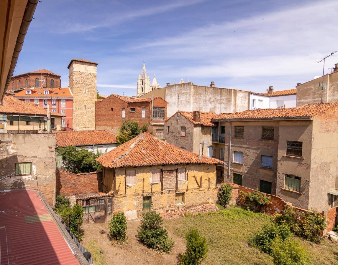 Apartamento Cano Badillo - Plaza Mayor - Leonapartamentos Eksteriør billede