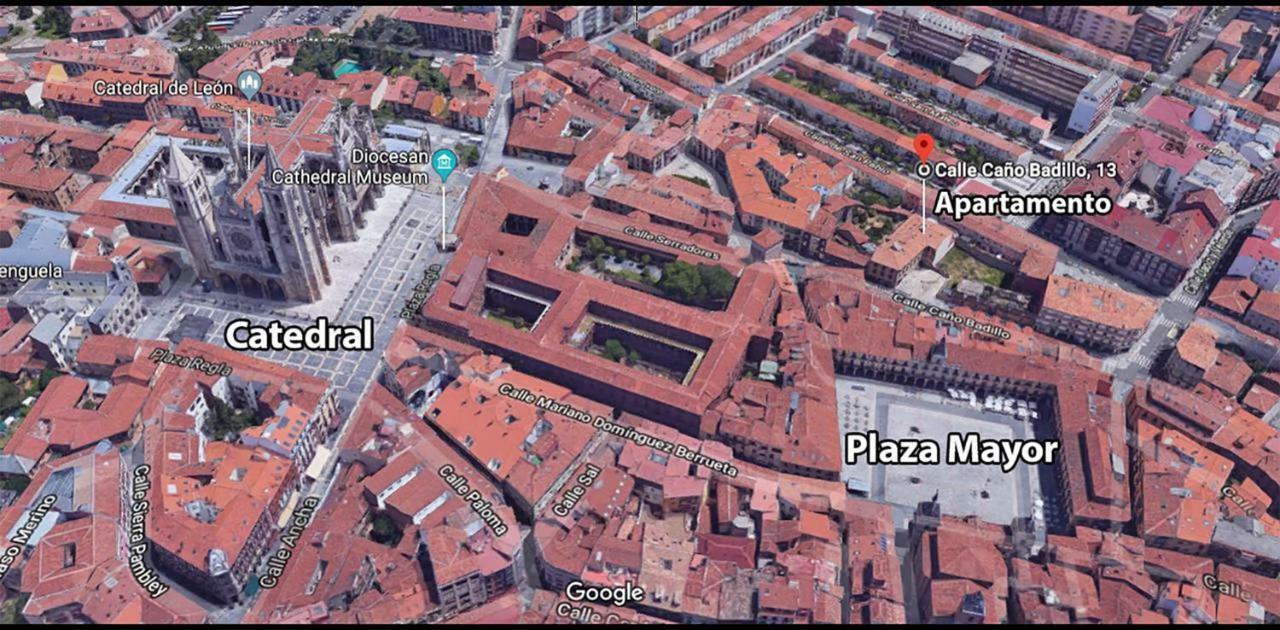 Apartamento Cano Badillo - Plaza Mayor - Leonapartamentos Eksteriør billede